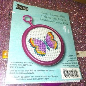 Butterfly Cross Stitch Kit Studio18